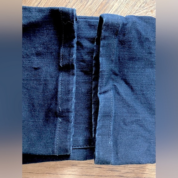 Au Noir Dean Amsterdam Slim Straight Dark Blue Denim Jeans - Size 35 - Picture 12 of 14